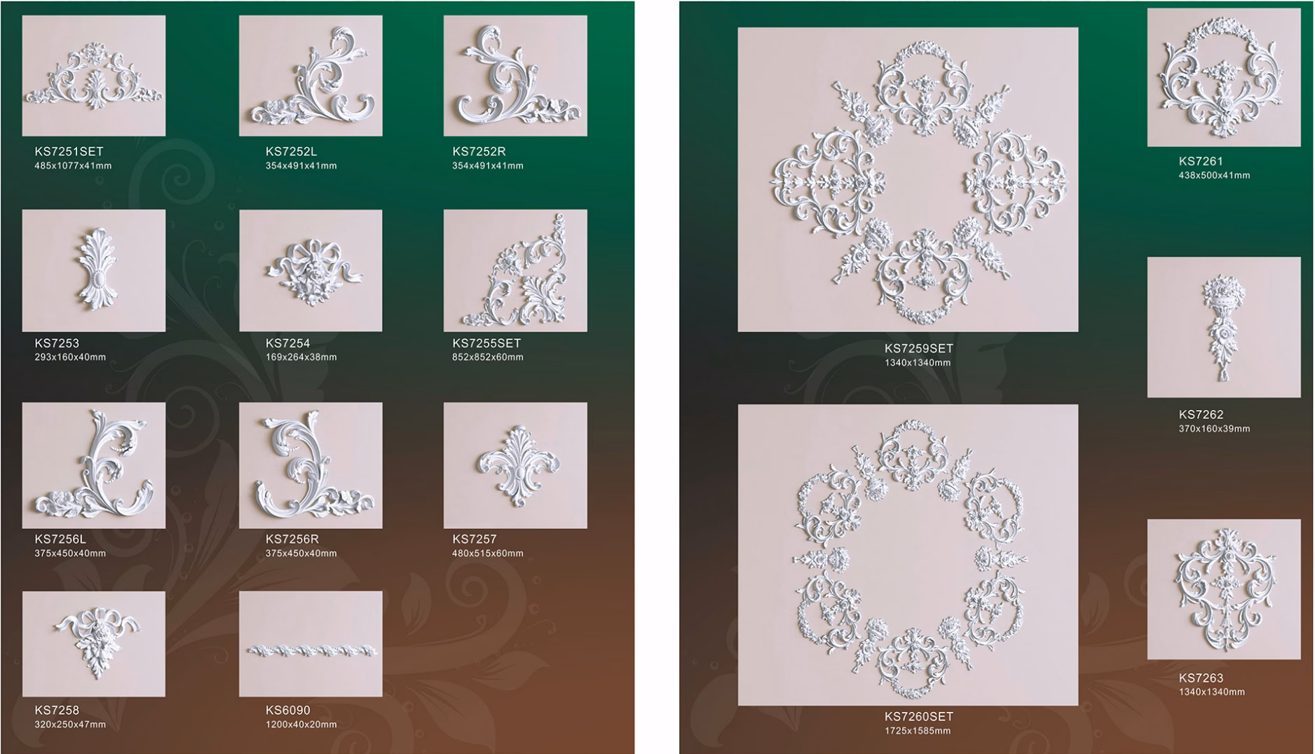 Ceiling Medallion 053 Size: 95cm diameter Material: Polyurethane (PU) from Ceiling Medallion category | PU decorative materials manufacturer from Dongguan, China